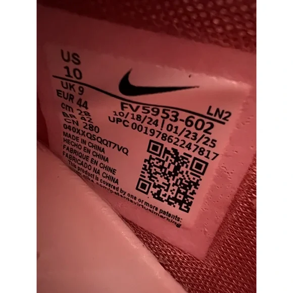 Nike Air Zoom GT Hustle 3 Men's Size 10 Red Stardust FV5953-602 New. - Picture 3 of 16